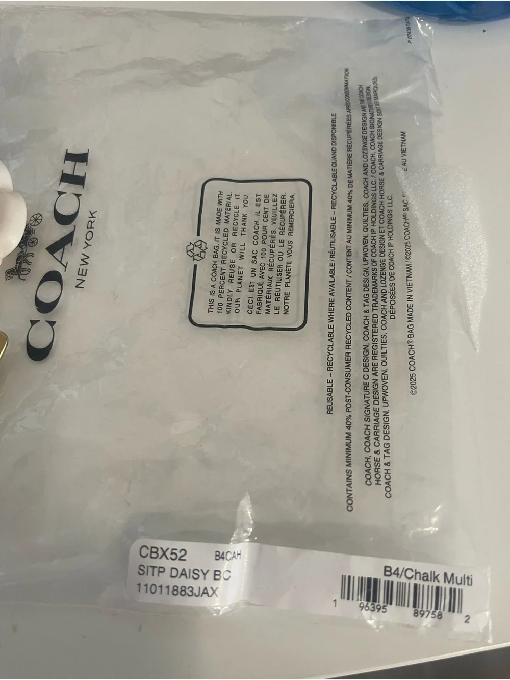 Coach floral key
